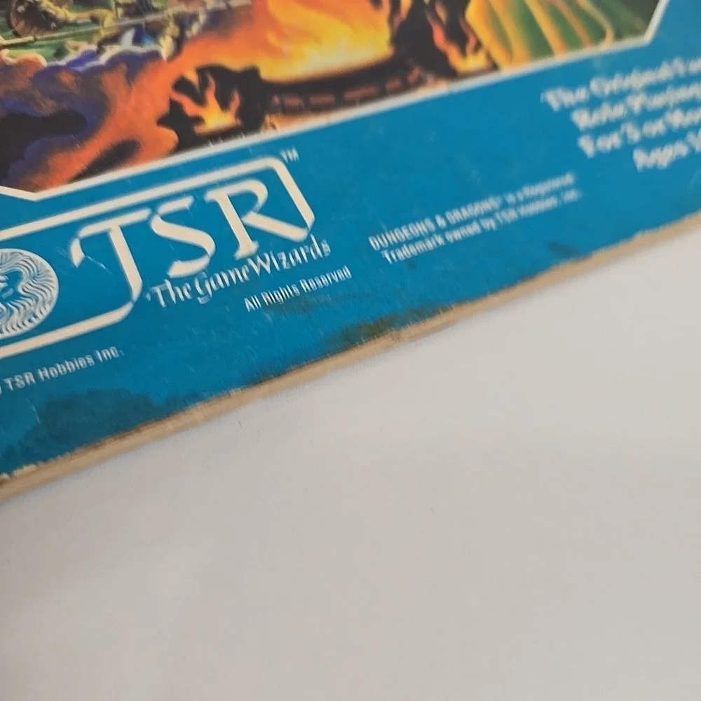 Dungeons & Dragons Basic Rules 1 1980 1st Printing + Expert, Log, & Module READ‎